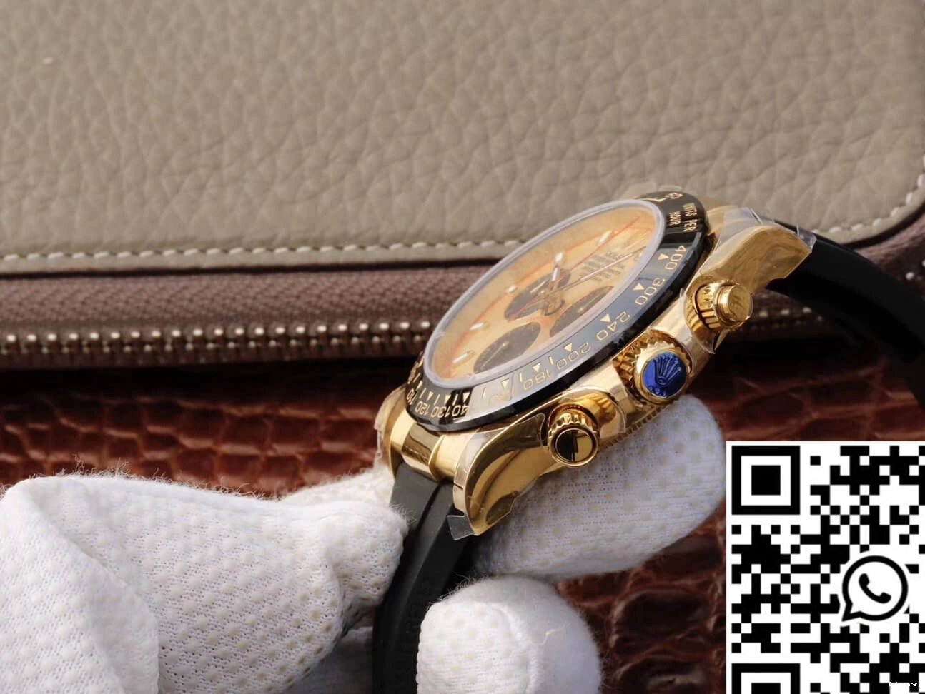 Chronograph Daytona Rolex V6 Yellow 116518ln JH Factory Gold Black Cosmograph 0423